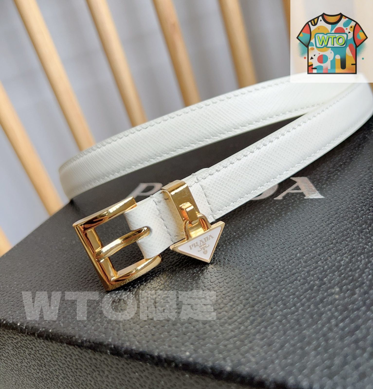 PRADA プラダ エレガント ファッションベルト05-WTO輸入-GPM 63