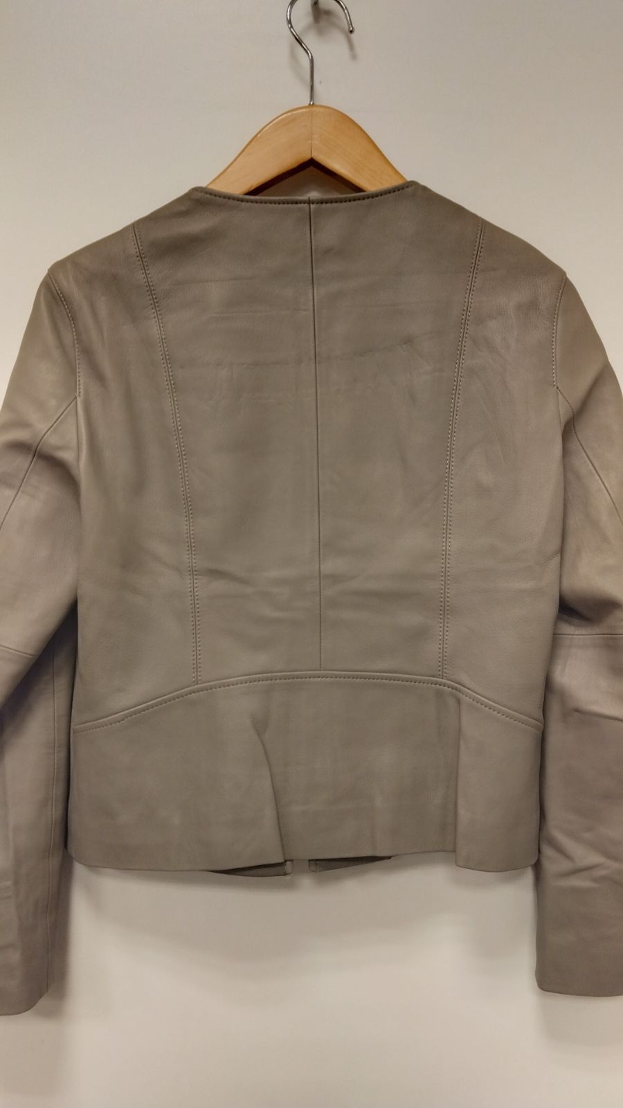 M2 アナイ ANAYI ジャケット レザージャケット 38 Мサイズ グレー系