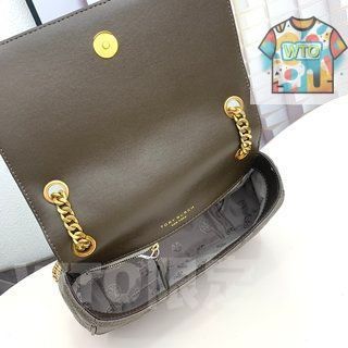 Tory Burch湯麗柏サイプレスチェーン小方形バッグ リュックサック 手首バッグ ポーチ 羊革ファッション菱格手提げショルダーバッグ-WTO輸入-UET64