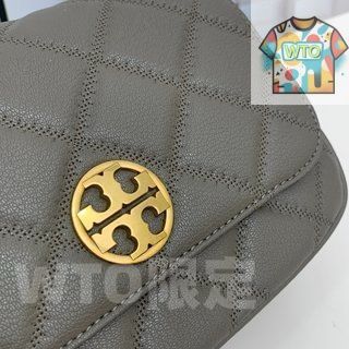 Tory Burch湯麗柏サイプレスチェーン小方形バッグ リュックサック 手首バッグ ポーチ 羊革ファッション菱格手提げショルダーバッグ-WTO輸入-UET64