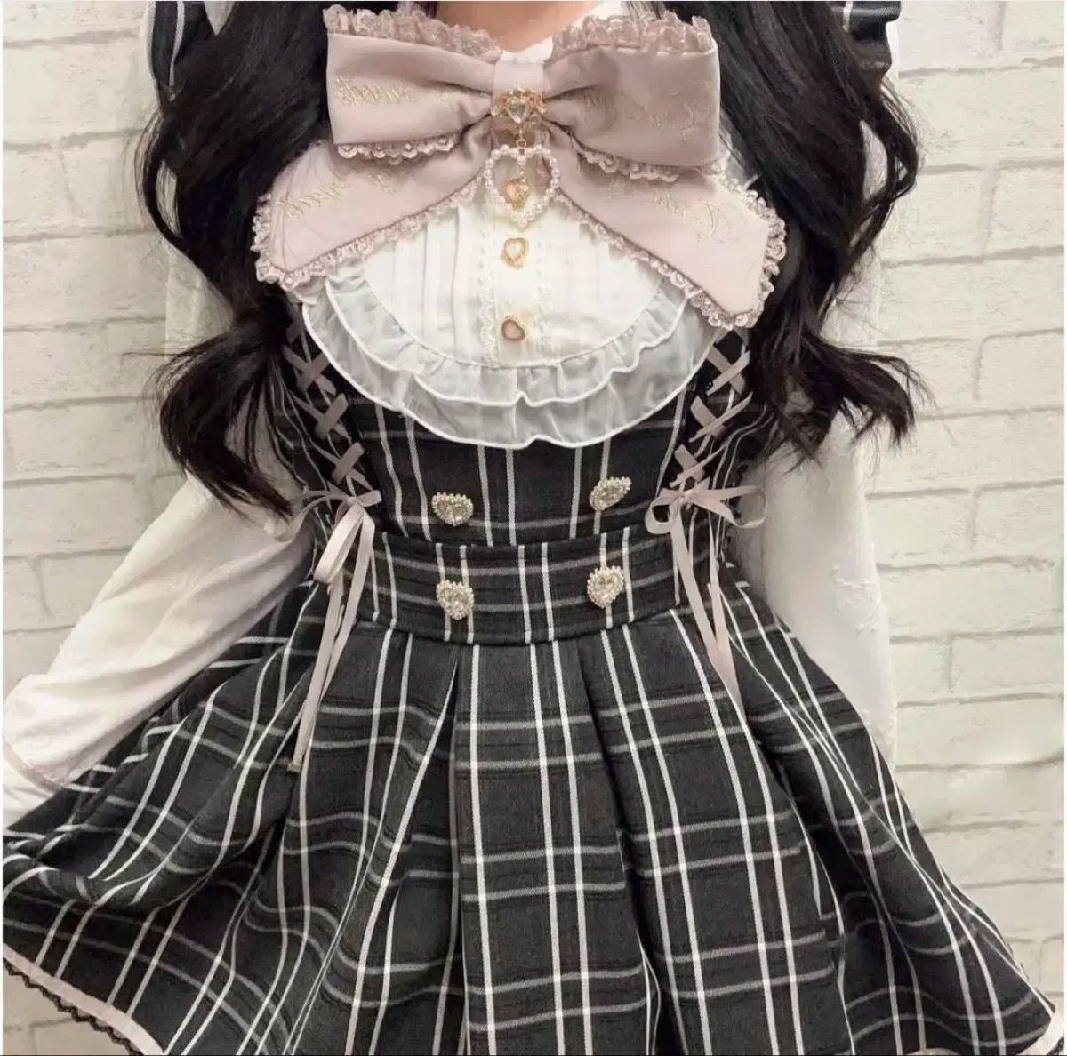 販売 リズリサ セットアップ 量産型 地雷系 ブラウス スカート シークレットハニー 量産型 地雷系