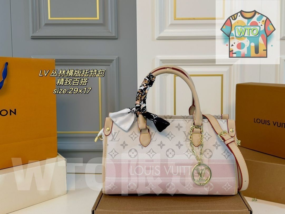 LVルイヴィトンオンザゴジャングル横版トートバッグ ハンドバッグ リュックサック 小銭入れ 手首バッグ 財布 ショルダーバッグ