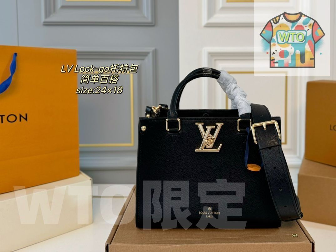  LVルイヴィトンLock-goジャングルトートバッグ ハンドバッグ リュックサック 小銭入れ 手首バッグ 財布 ショルダーバッグ ハンドバッグ バッグ