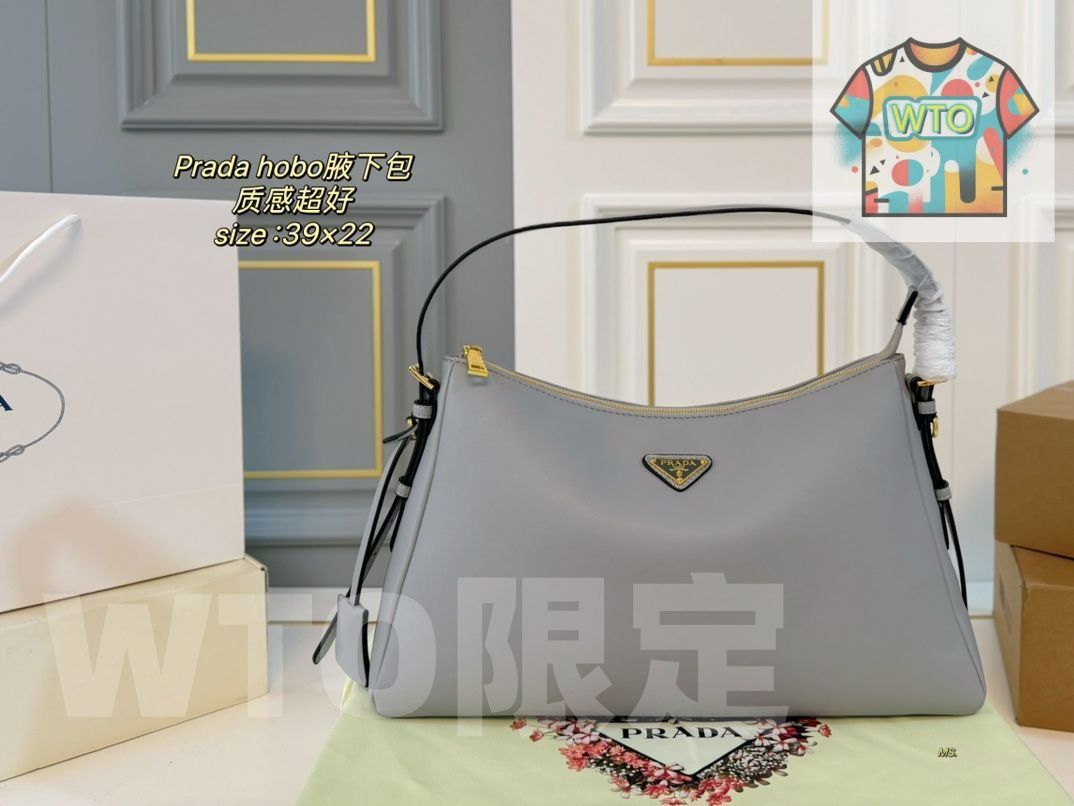 PRADAプラダの ホーボー脇バッグ ハンドバッグ リュックサック 手首バッグ 財布 ショルダーバッグ