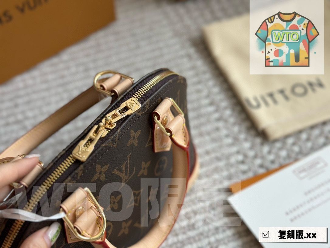 Lvシェルバッグ ハンドバッグ