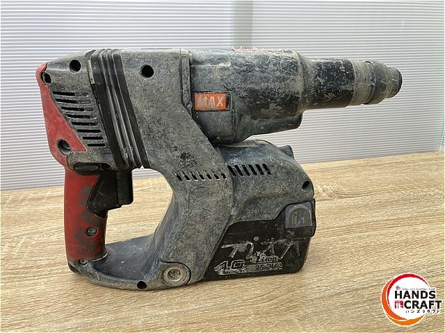  品 マックス ハンマドリル 充電器 バッテリー×2 セット PJ-R 266 A-B 2 C MAX 電動ハンマードリル ドリル ドライバー レンチ