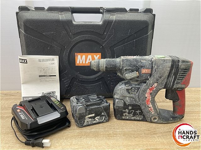 品 マックス ハンマドリル 充電器 バッテリー×2 セット PJ-R266A-B2C MAX