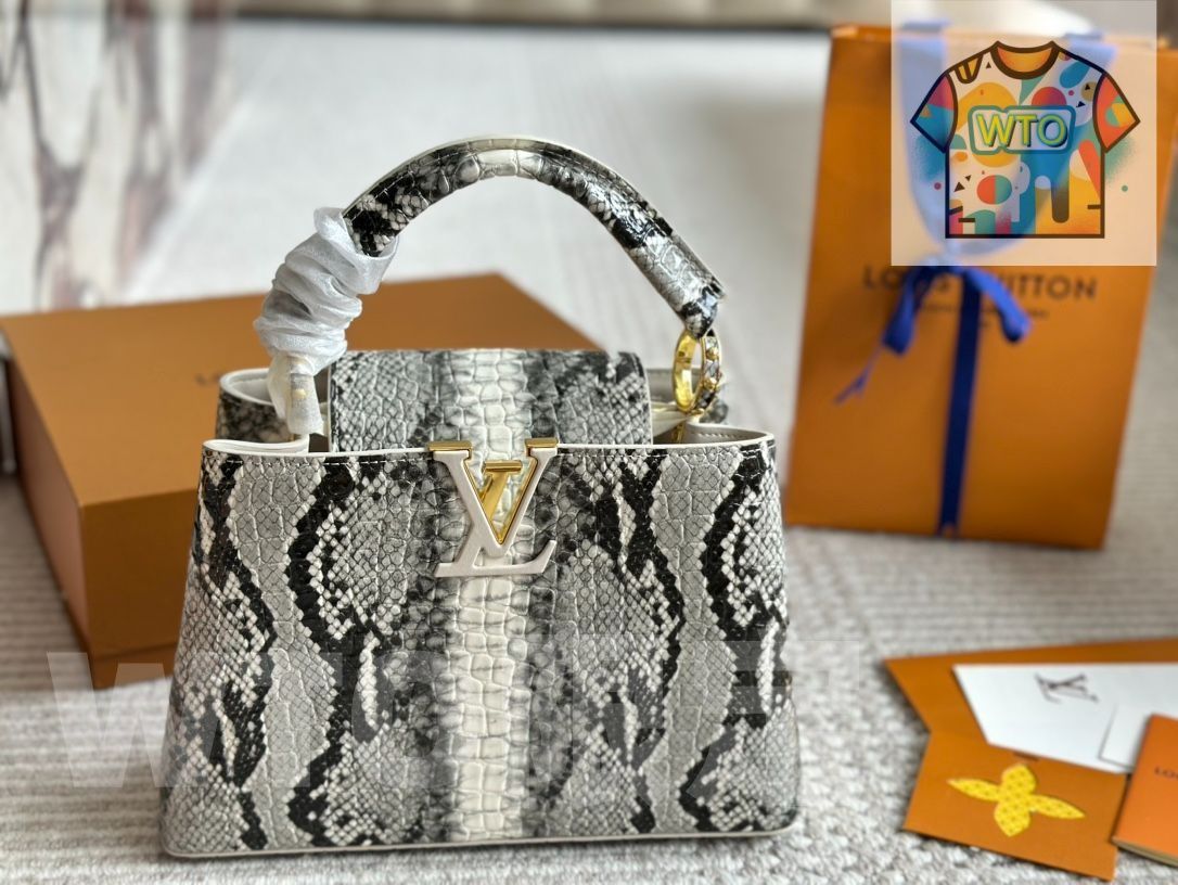 LVCapucines貴婦人バッグ ハンドバッグ バックパック 小銭入れ 手首バッグ ショルダーバッグ