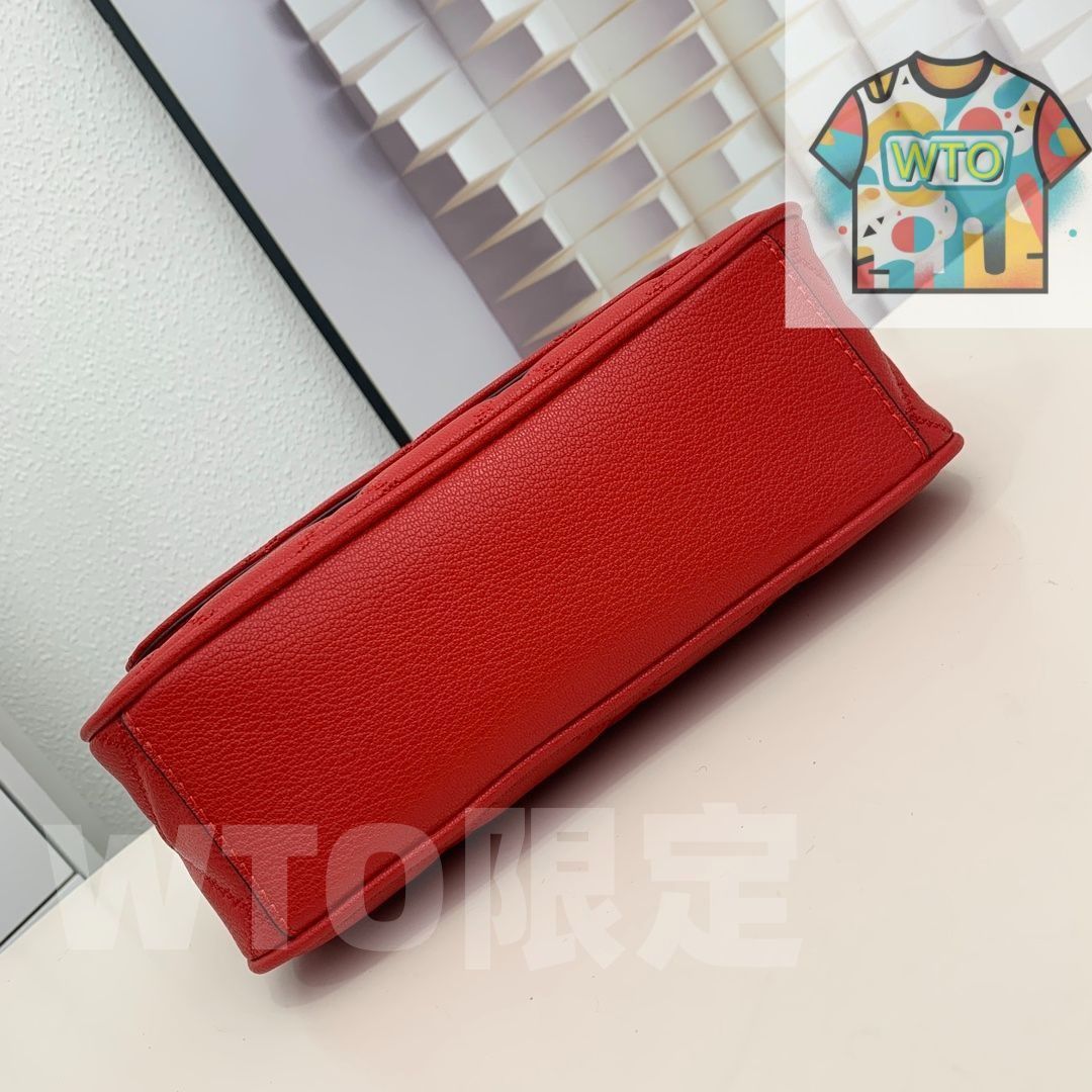 羊革ファッション菱格手提げショルダーバッグ-WTO輸入-XZN