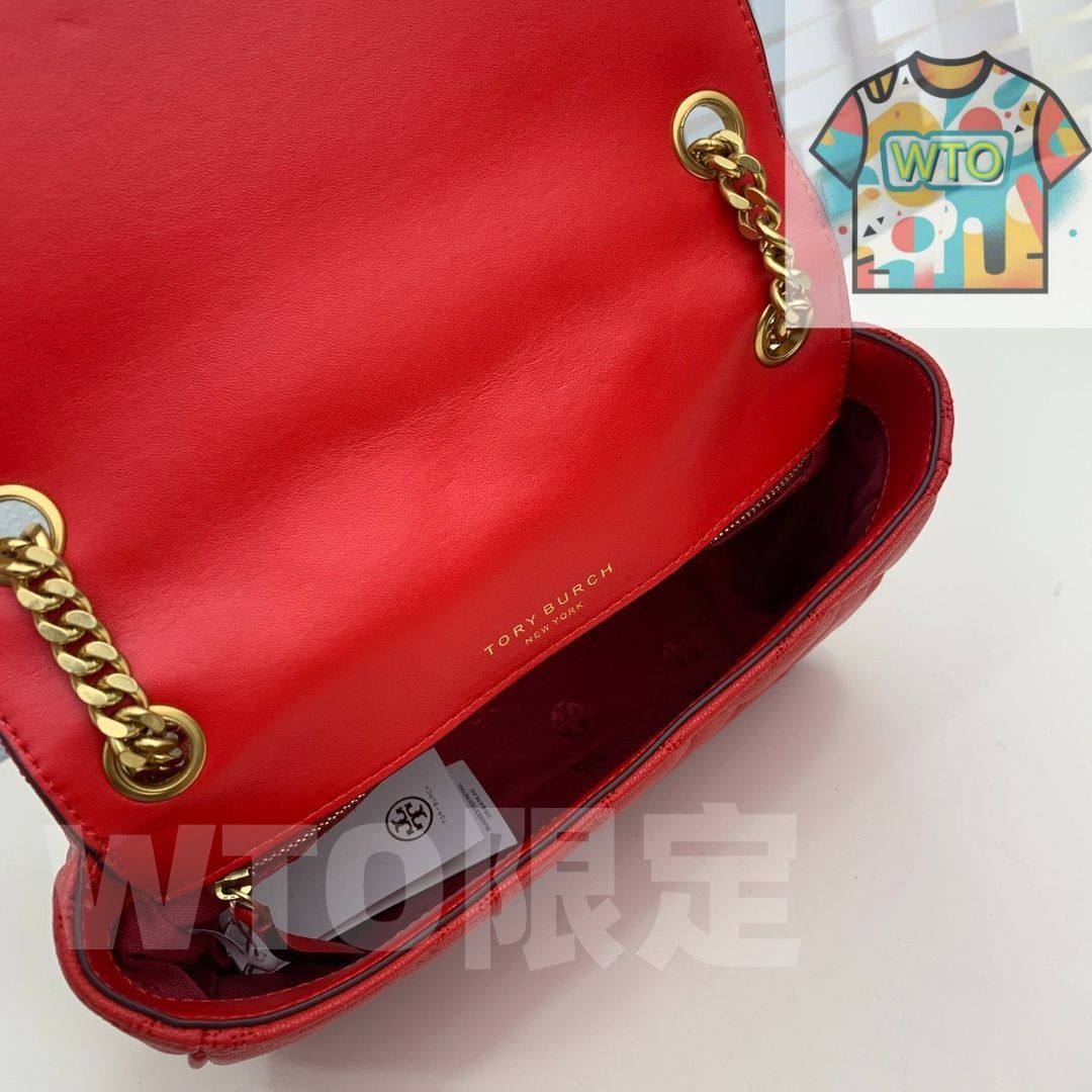 Burch湯麗柏サイプレスチェーン小方形バッグ リュックサック