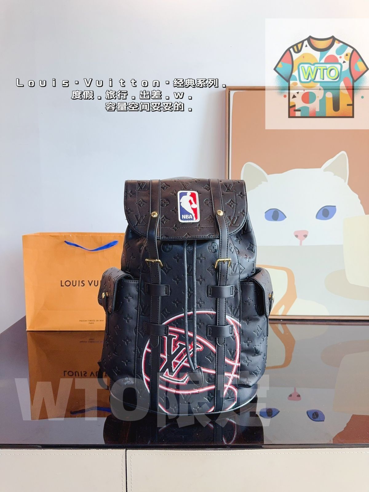 Lv DISCOVERYダブル ショルダーバッグ 旅行バッグ カメラバッグ リュックサック 小銭入れ 財布 -WTO輸入-MVM55