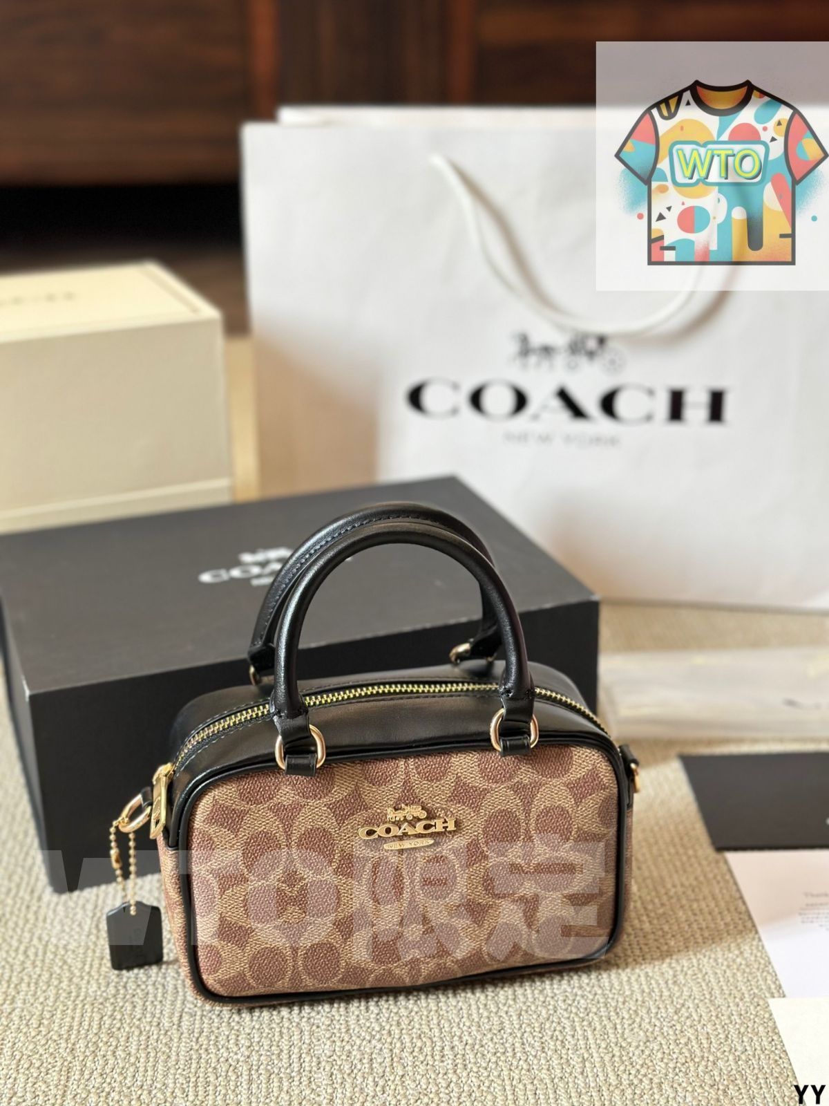 coach ハンドバッグ リュック 小銭入れ 手首バッグ ショルダーバッグ