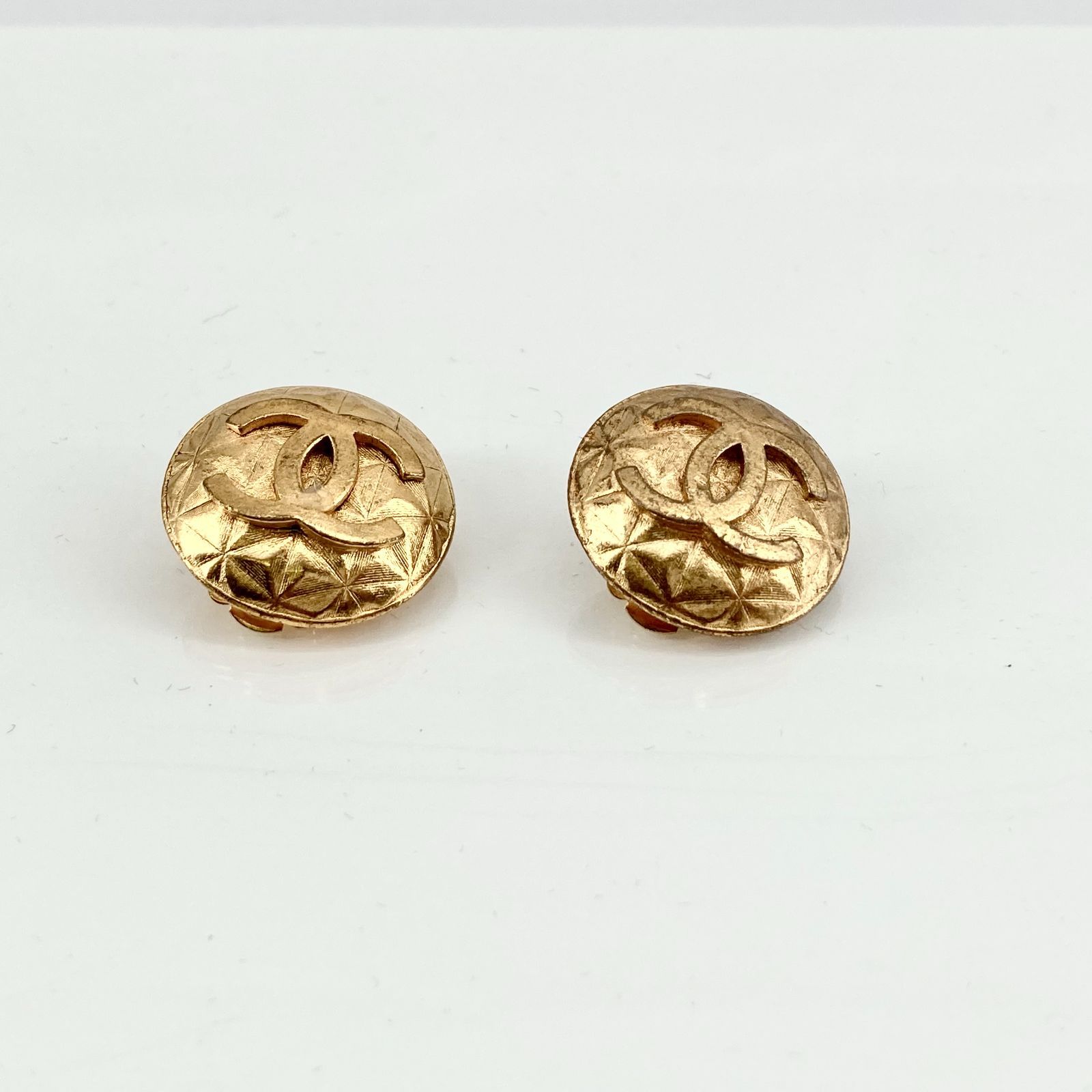 CHANEL シャネル ココマーク イヤリング GD ゴールド