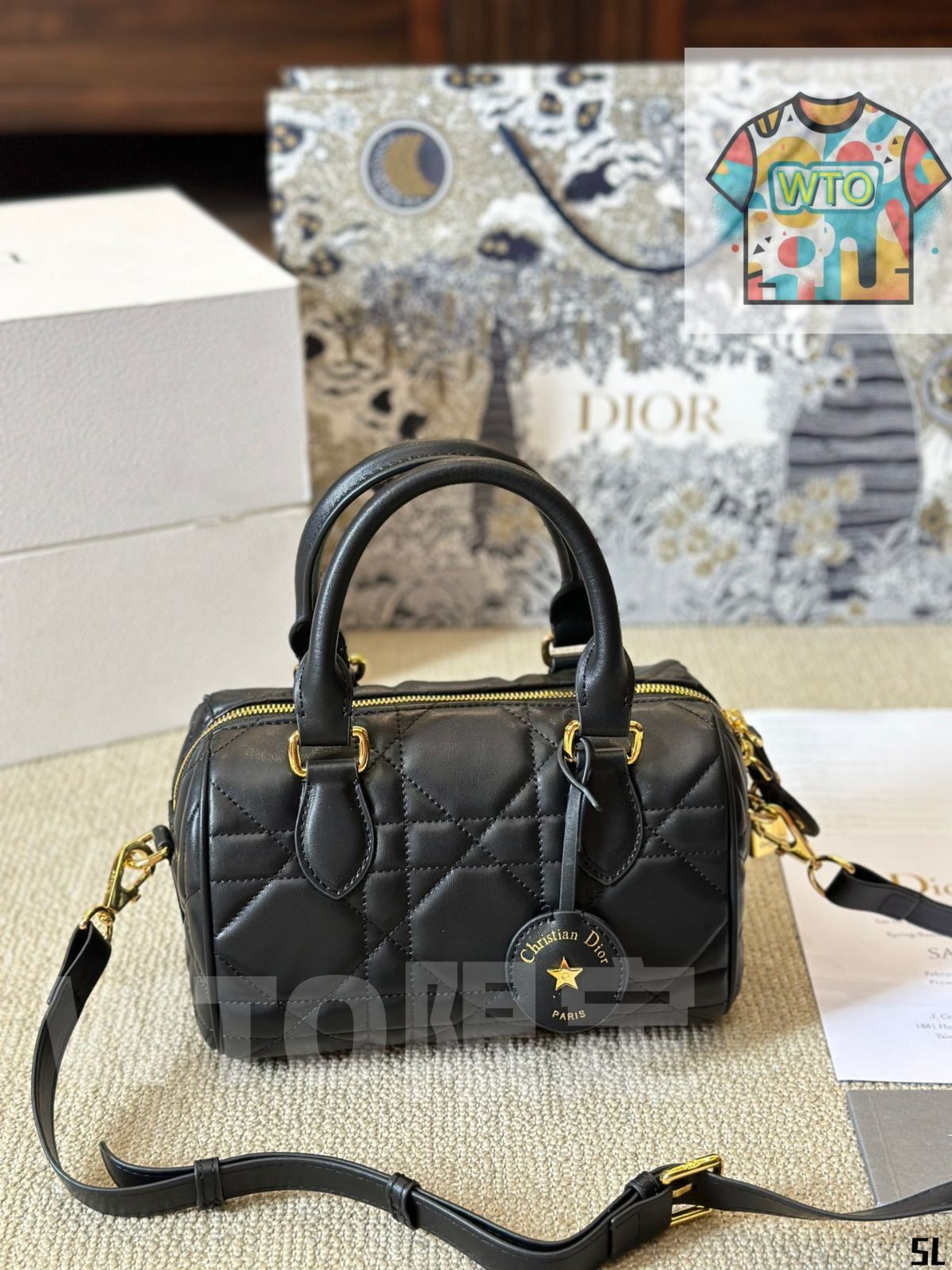 Dior枕バッグ ハンドバッグ