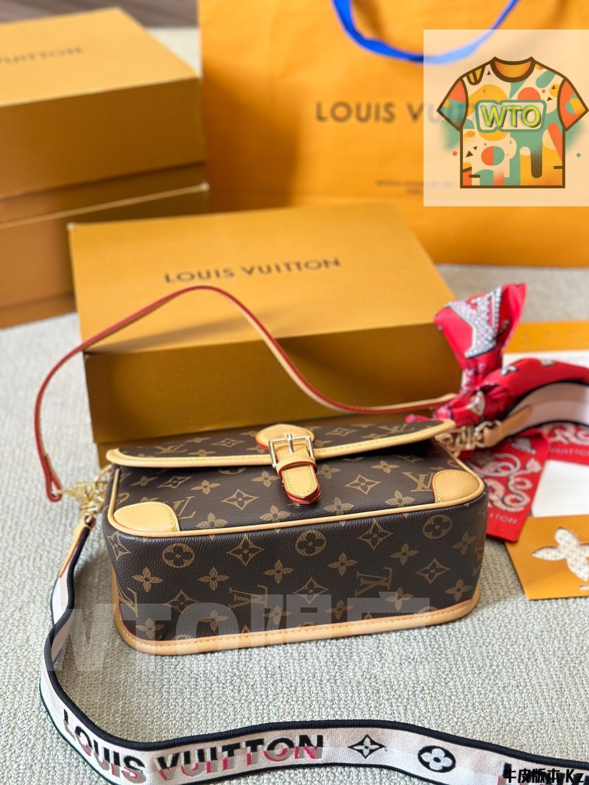 Lvバゲットバッグ