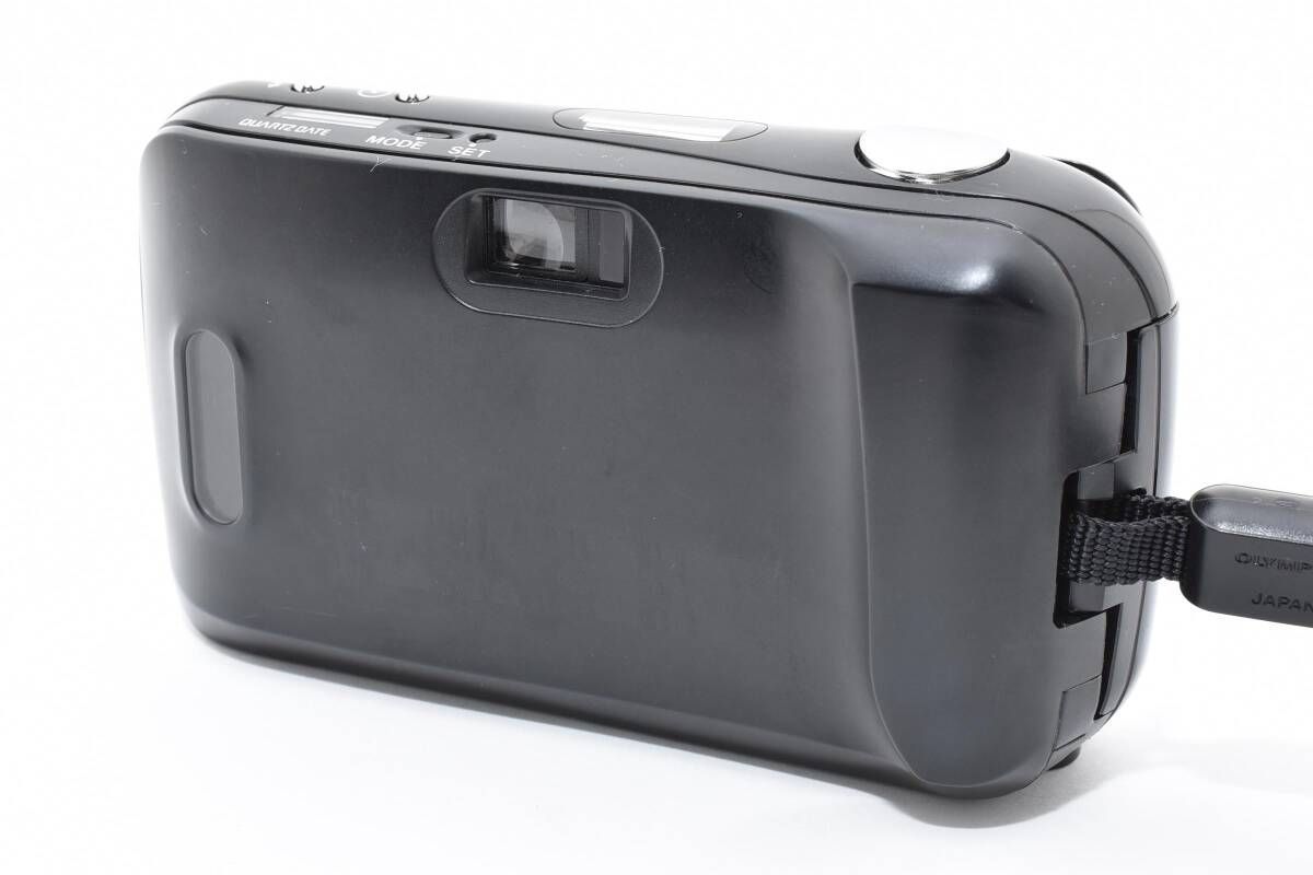 ☆オリンパス OLYMPUS μ [mju:] ブラック 初代 ☆ T11＃4804 - メルカリ