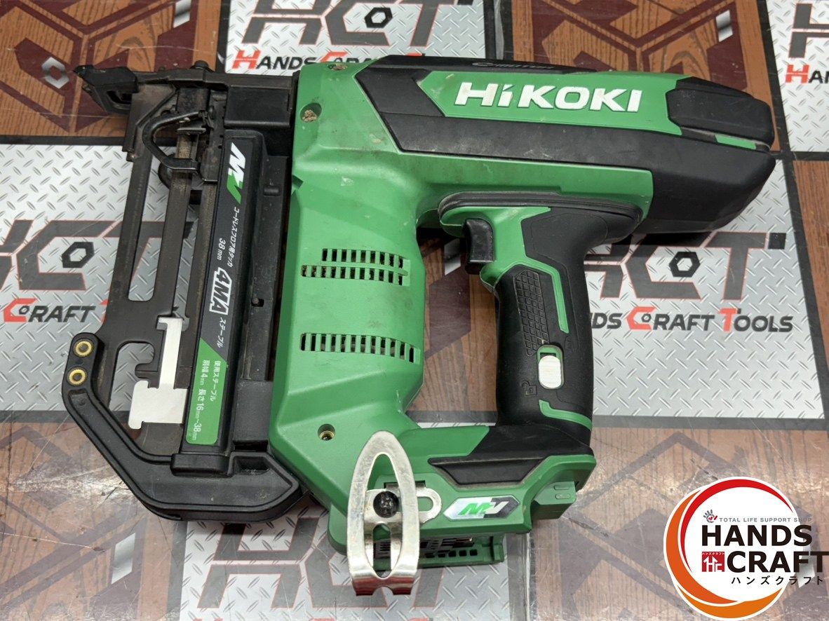 〇 ハイコーキ HiKOKI N3604DM 38mmコードレス タッカ 36V 本体のみ ハンズクラフト佐賀