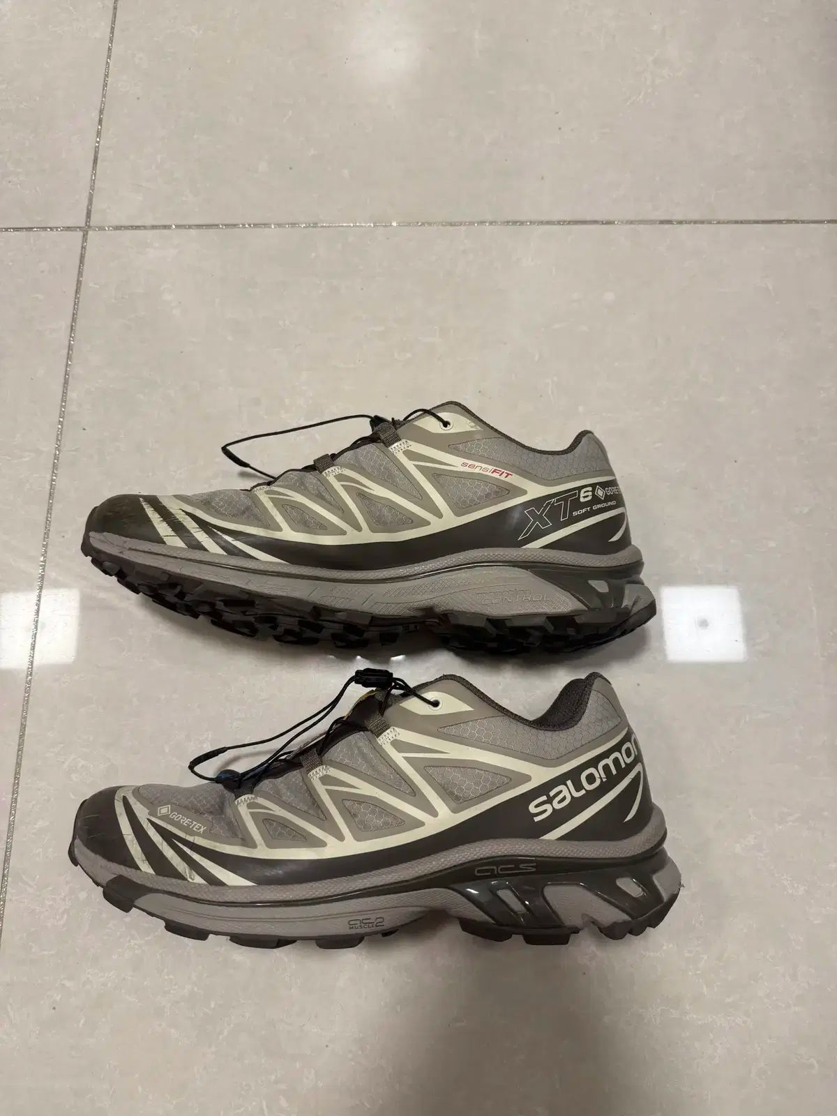 サロモン XT-6 ゴアテックス ヴィンテージ カーキ 270サイズ