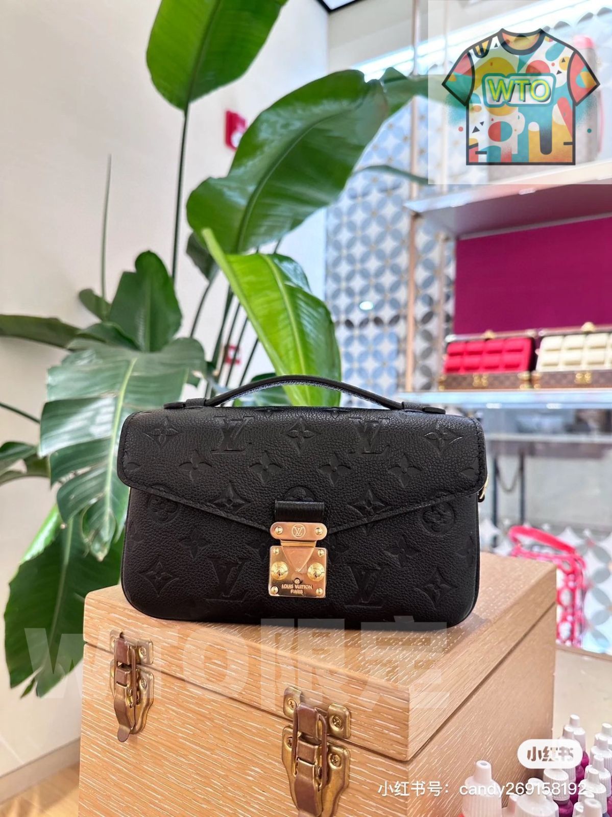  今日 LV 黒色真皮ミニポストバッグ 在庫 価格 WT 0輸入 トートバッグ バッグ