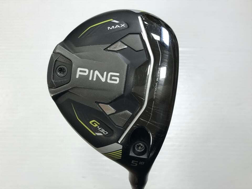 G 430 MAX 18 X ツアーAD F-85 フェアウェイウッド ピン 最短