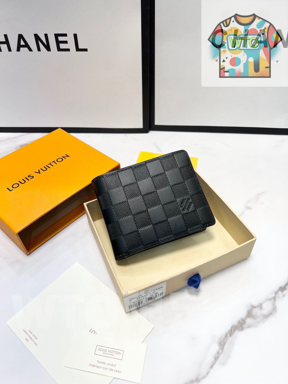 WTO通販 LV 黒色の短い財布 全国 一部除く -WTO輸入-OXE 57