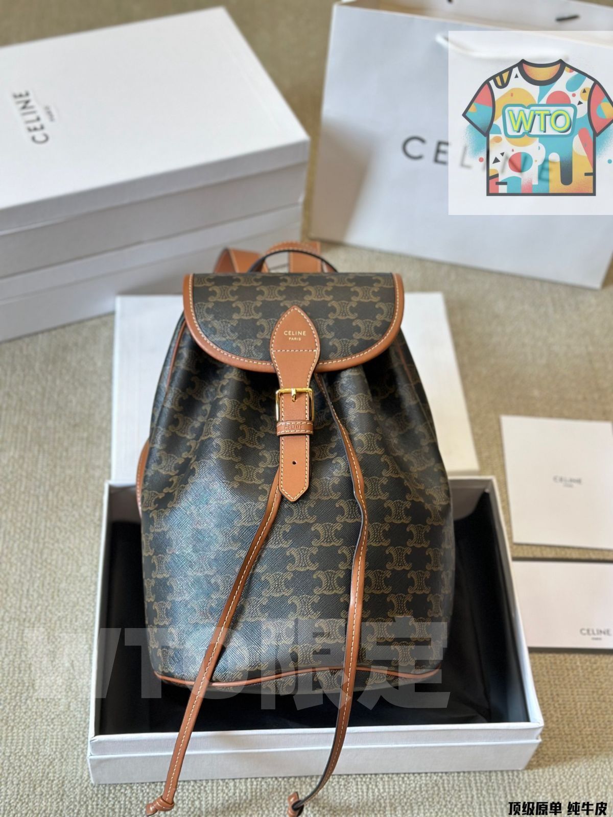 セリーヌの セリーヌの フラワーショルダーバッグの 財布 鍵バッグ ゼロ財布 手持ちバッグ -WTO輸入-KKJ95