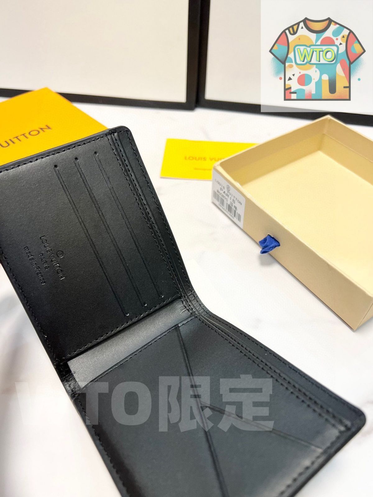  WTO通販 LV 黒色の短い財布 全国 一部除く -WTO輸入-OXE 57 長財布 財布 ケース 小物入れ