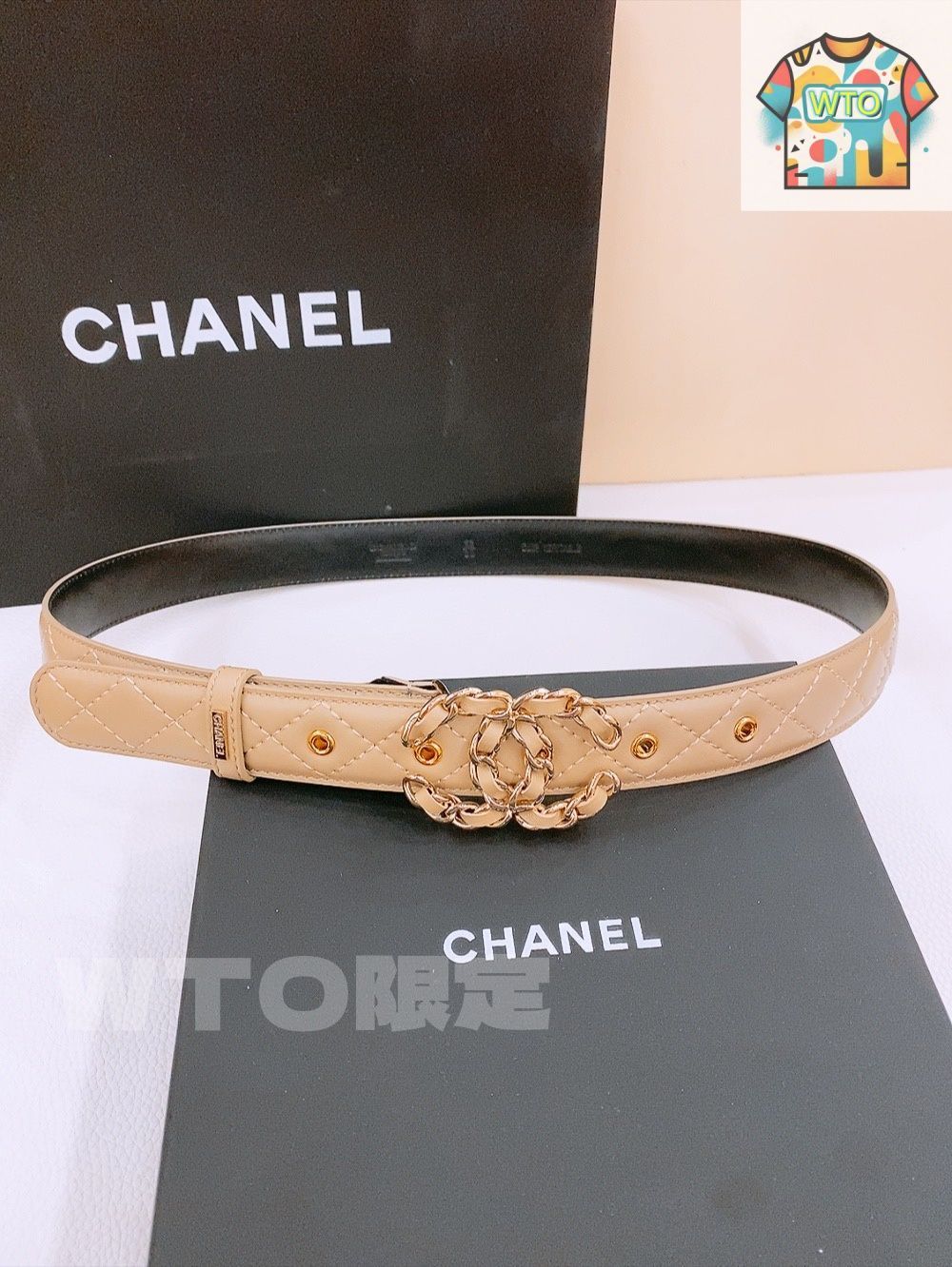 WTO通販 Chanel シャネル 新款 レディースベルト-WTO輸入-ACC 18