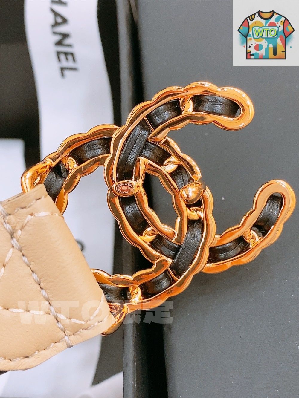  WTO通販 Chanel シャネル 新款 レディースベルト WTO輸入 KPG 62 ベルト 小物