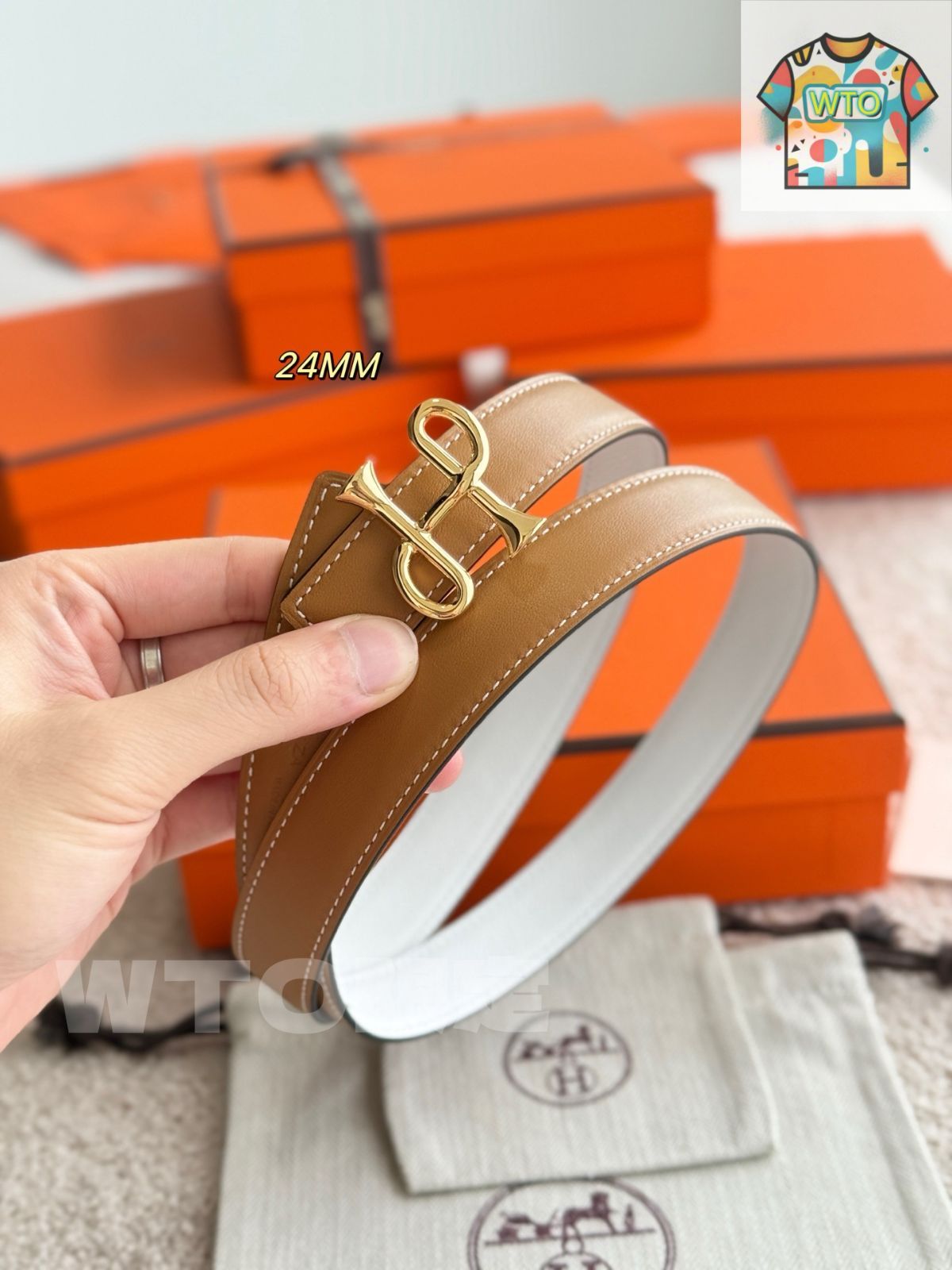  WTO通販 Herm s エルメス Cor Baroque レディースベルト-WTO輸入-SLT 94 ベルト 小物