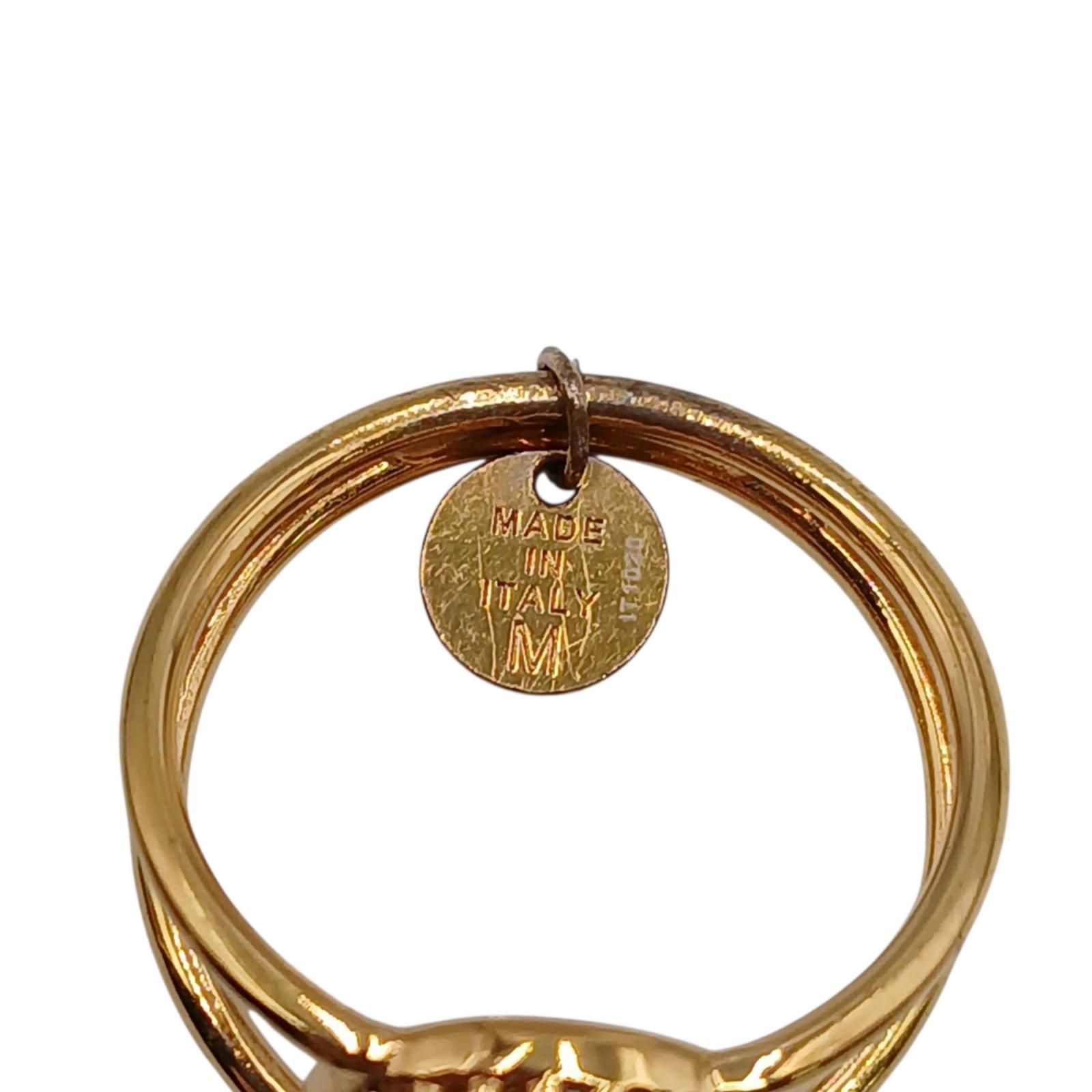 フェンディ FENDI リング・指輪 エフイズ Mサイズ ラインストーン