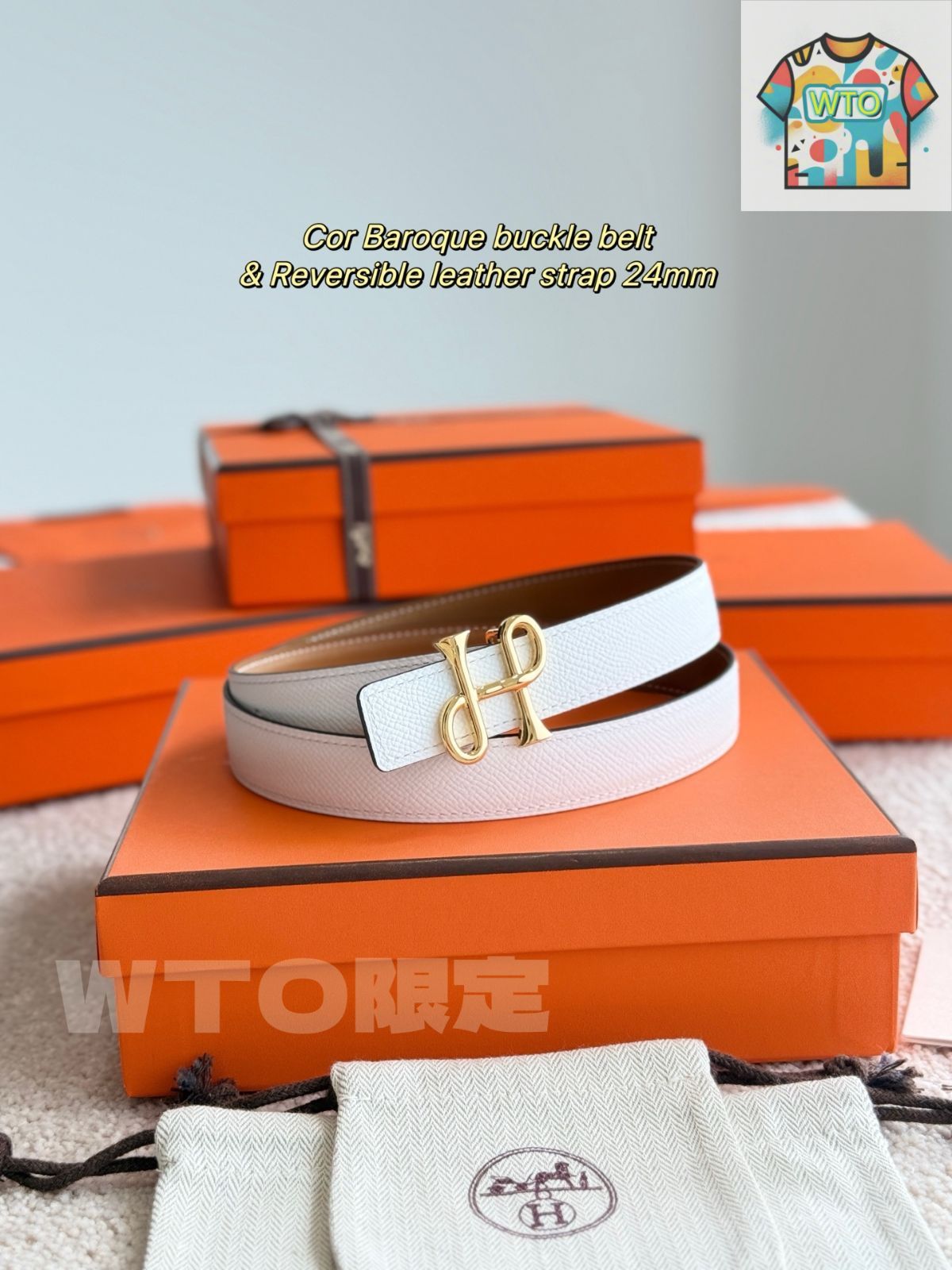 Baroque レディースベルト-WTO輸入-SLT