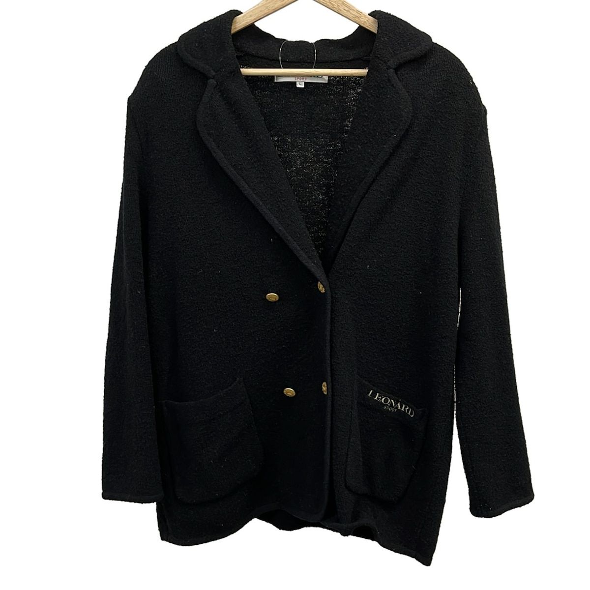 LEONARD SPORT レオナールスポーツ　パーカー ナイロン アウター L 美品】LEONARD SPORT のパーカー L