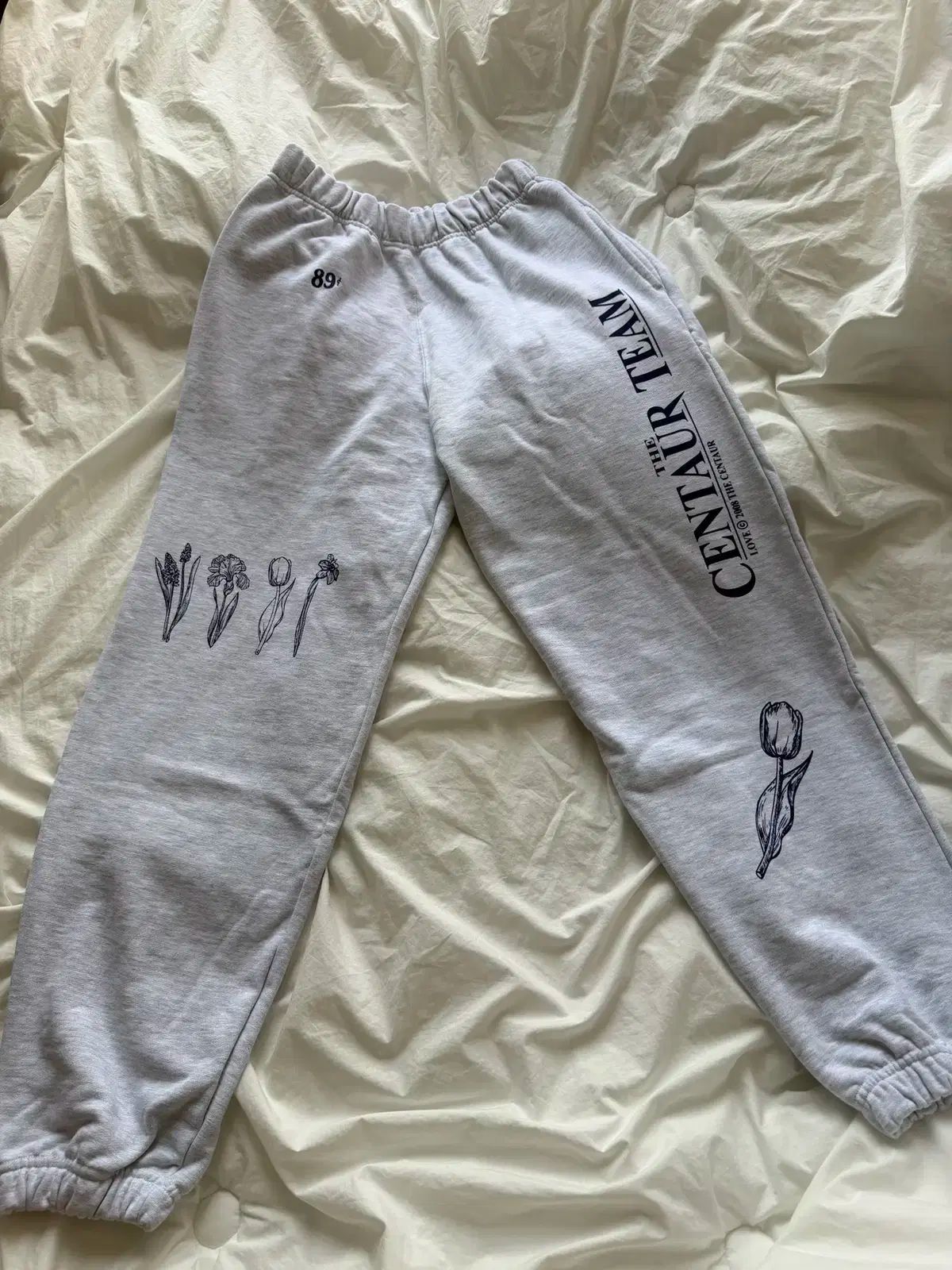 ザ セントール スウェットパンツ メランジ グレー