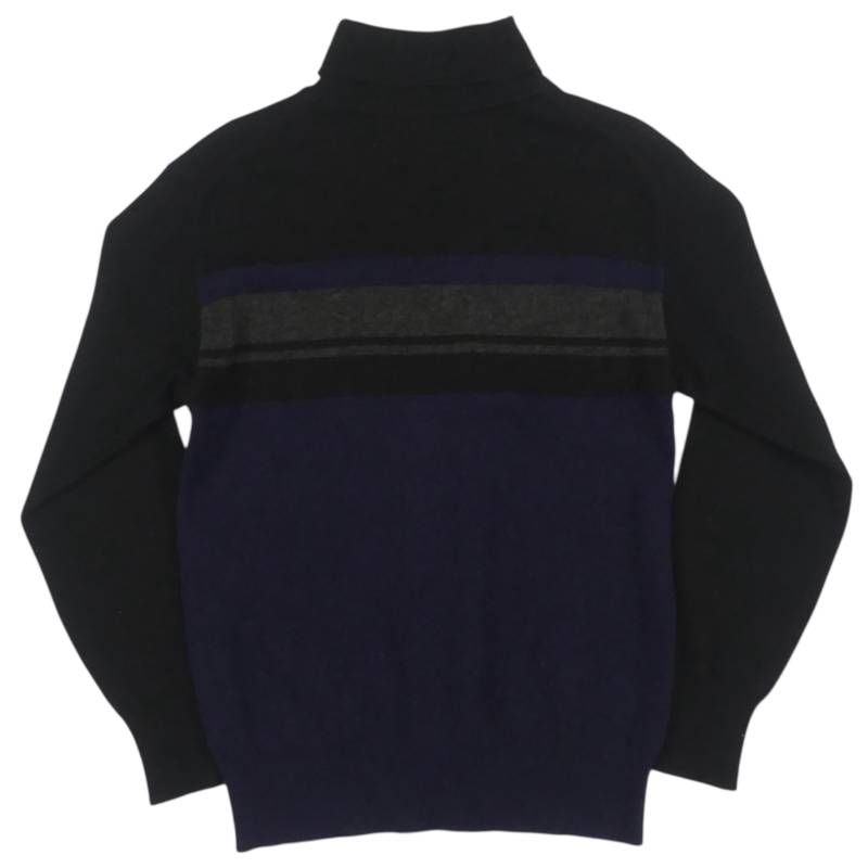 新品未使用 Paul Smith コレクション タートルネックセーター Lサイズ Paul Smith ポールスミス タートルネック セーター L ニット 黒 ウール