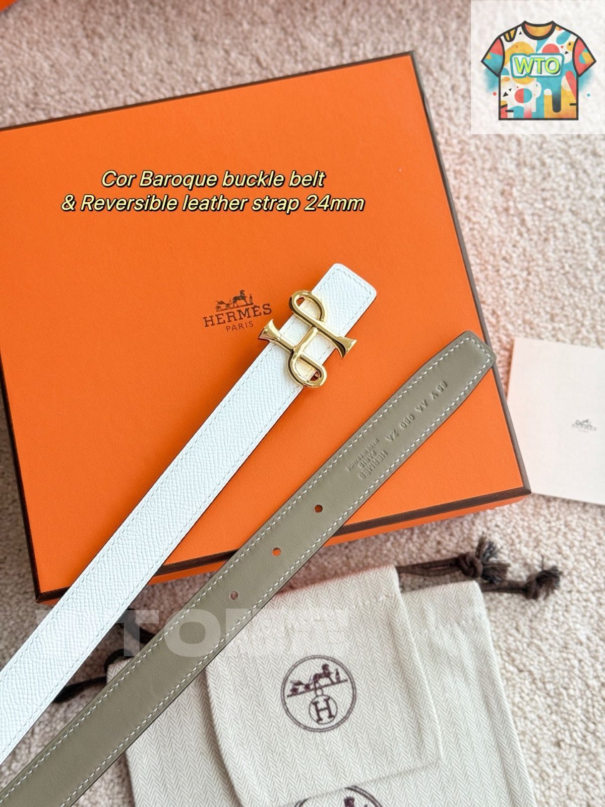 WTO通販 Herm s エルメス Cor Baroque レディースベルト-WTO輸入-EKA 97