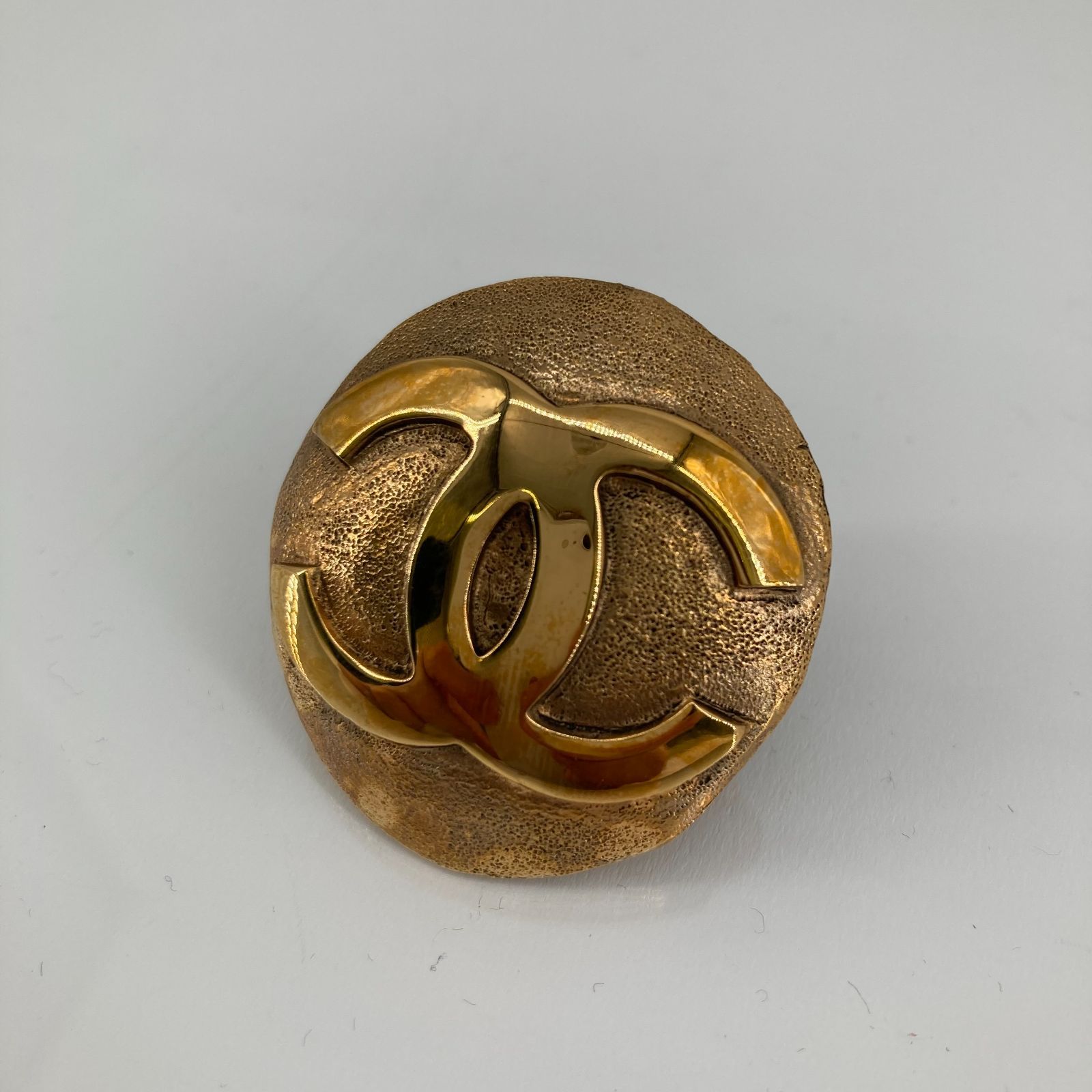 CHANEL シャネル ココマーク ブローチ GD ゴールド