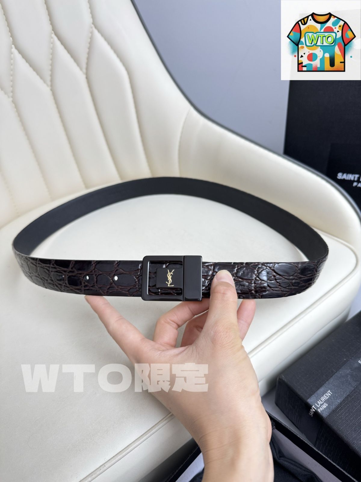 Laurent レザーベルト-WTO輸入-JKT