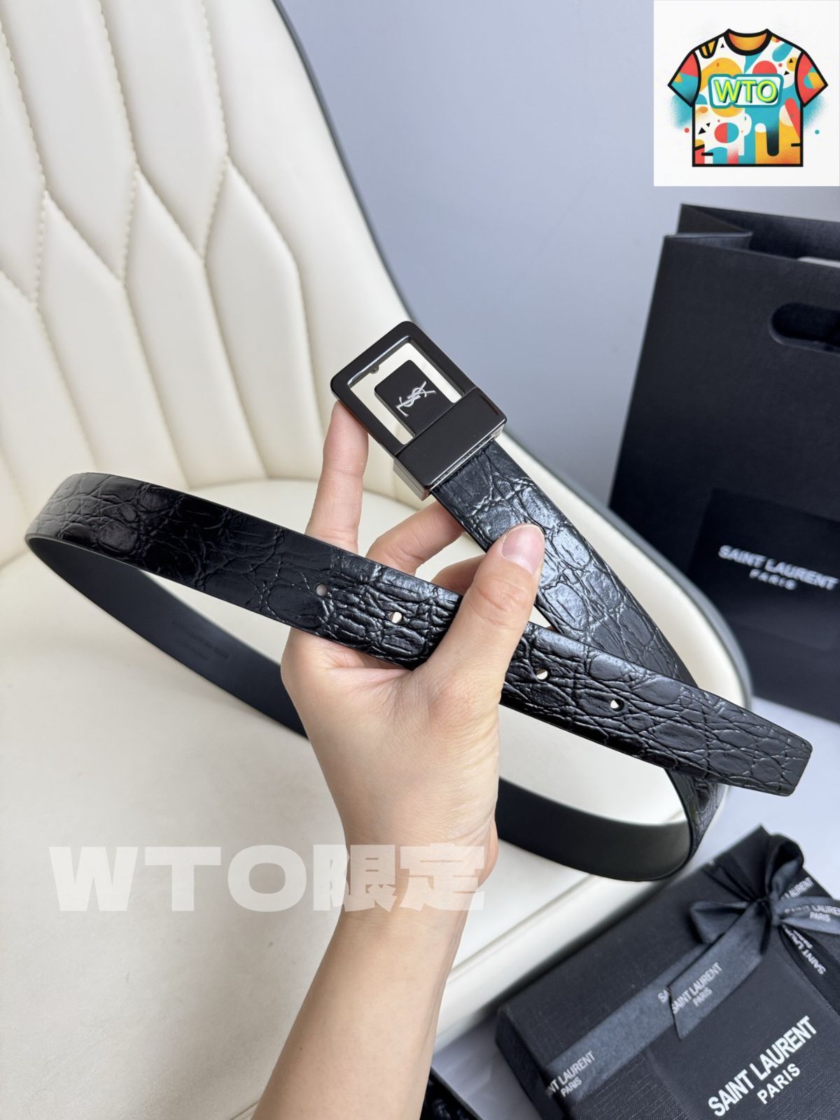 WTO通販 Saint Laurent レザーベルト-WTO輸入-WYD 51