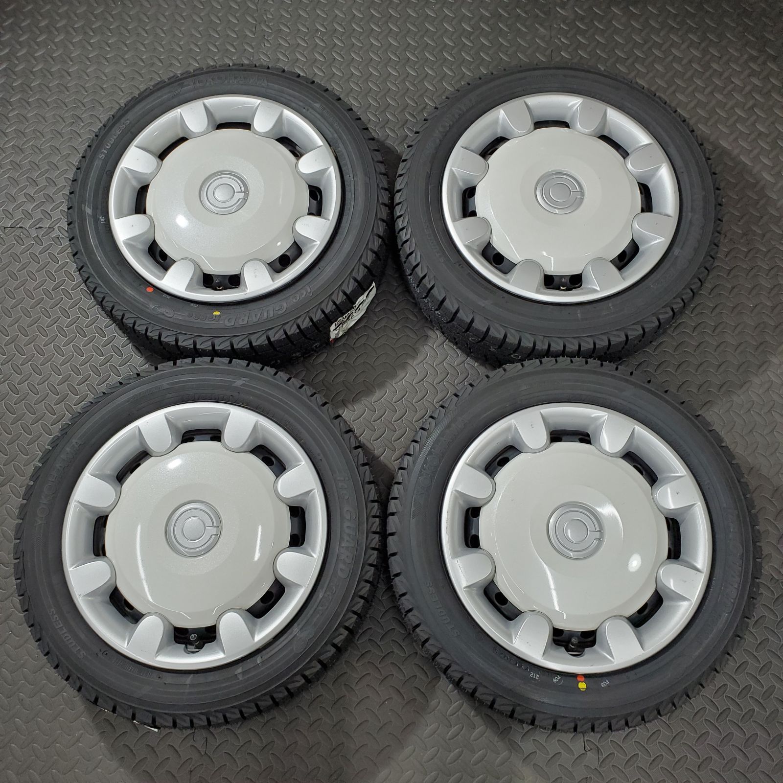 25年製 タイヤ 155 65 R 14 ヨコハマ アイスガードIG 52 C ダイハツ ミラココア スタッドレスタイヤ 1179