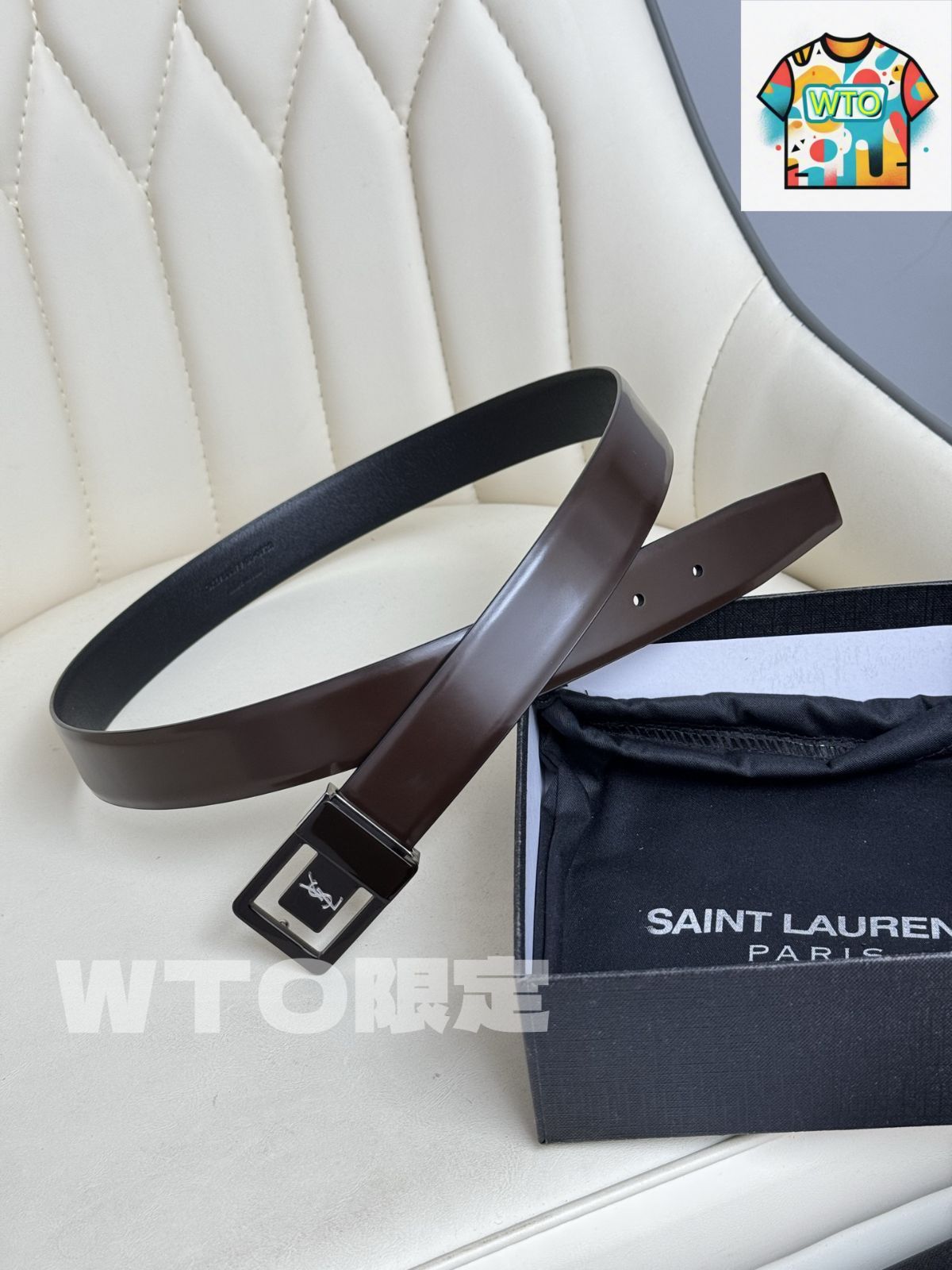 WTO通販 Saint Laurent レザーベルト-WTO輸入-BVC 03