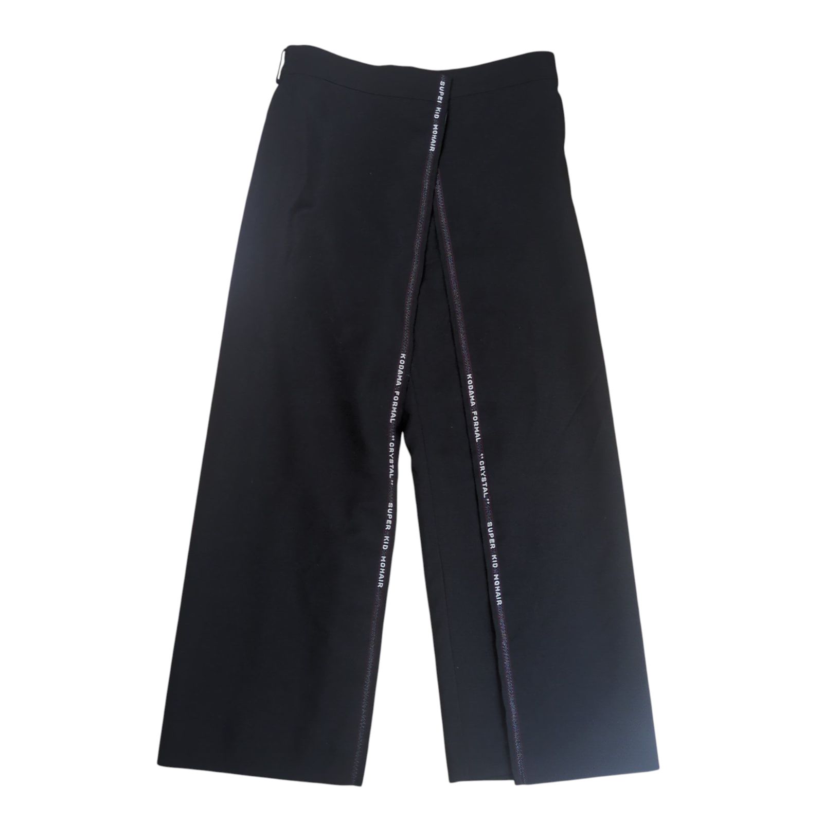 JUNYA WATANABE 2025SS Kid Mohair Wrap Slacks Pants
