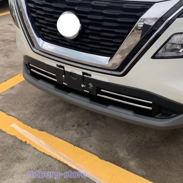 新型エクストレイル フロントバンパーガーニッシュ エクストレイルT 33 パーツ 外装 グリルロアーガーニッシュ グリルトリムC 251112