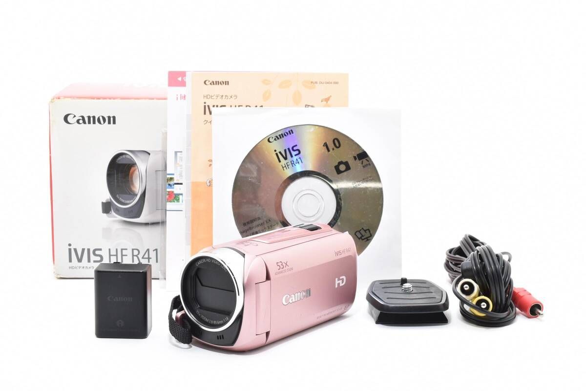 キヤノン Canon iVIS HF R 41 T 5＃4813