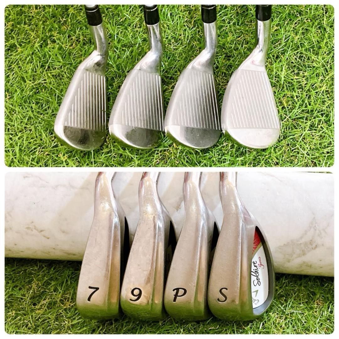 良品 キャロウェイ ソレイル レディースゴルフセット 初心者 ハーフ L