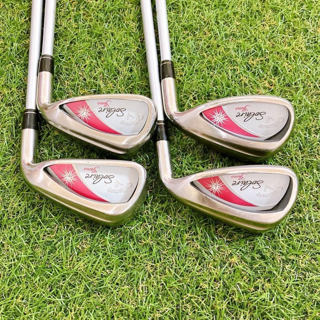 良品 キャロウェイ ソレイル レディースゴルフセット 初心者 ハーフ L