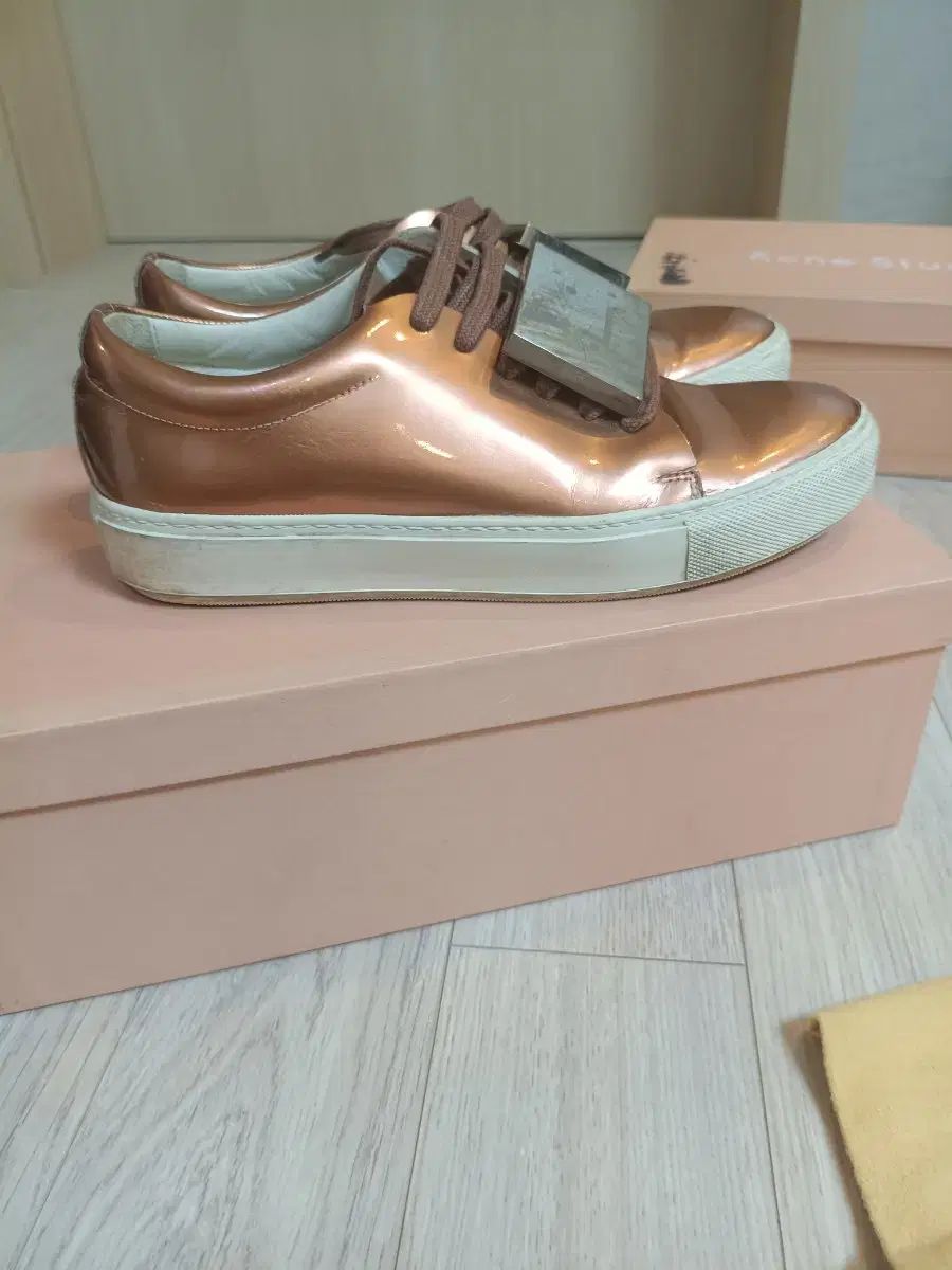  38 アクネ アドリアナ スニーカー フルセット 240 250 フラットシューズ バレエシューズ パンプス