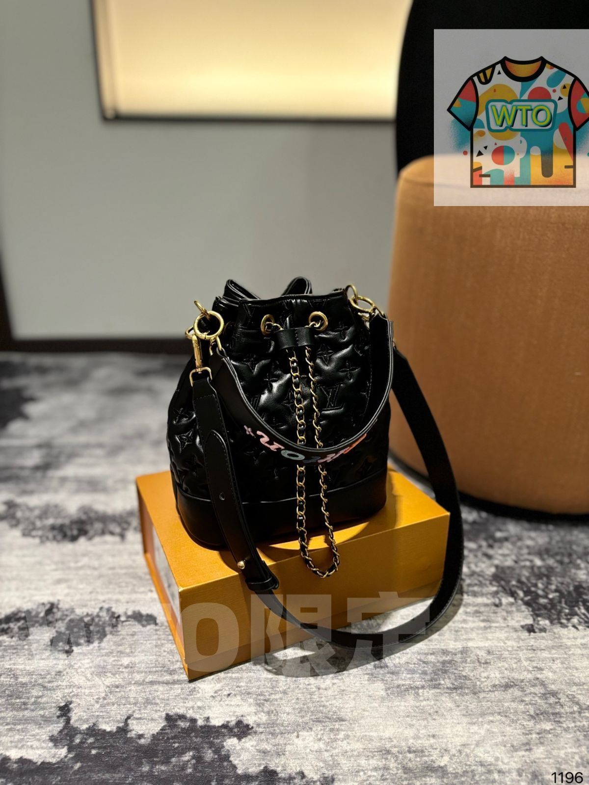 LV風網紅軽贅沢小人数設計エンボス手提げバケツバッグ斜め掛けバッグ すなわち手提げバッグバッグバッグ 財布 鍵バッグ 小銭入れ 手提げバッグ リュックサック