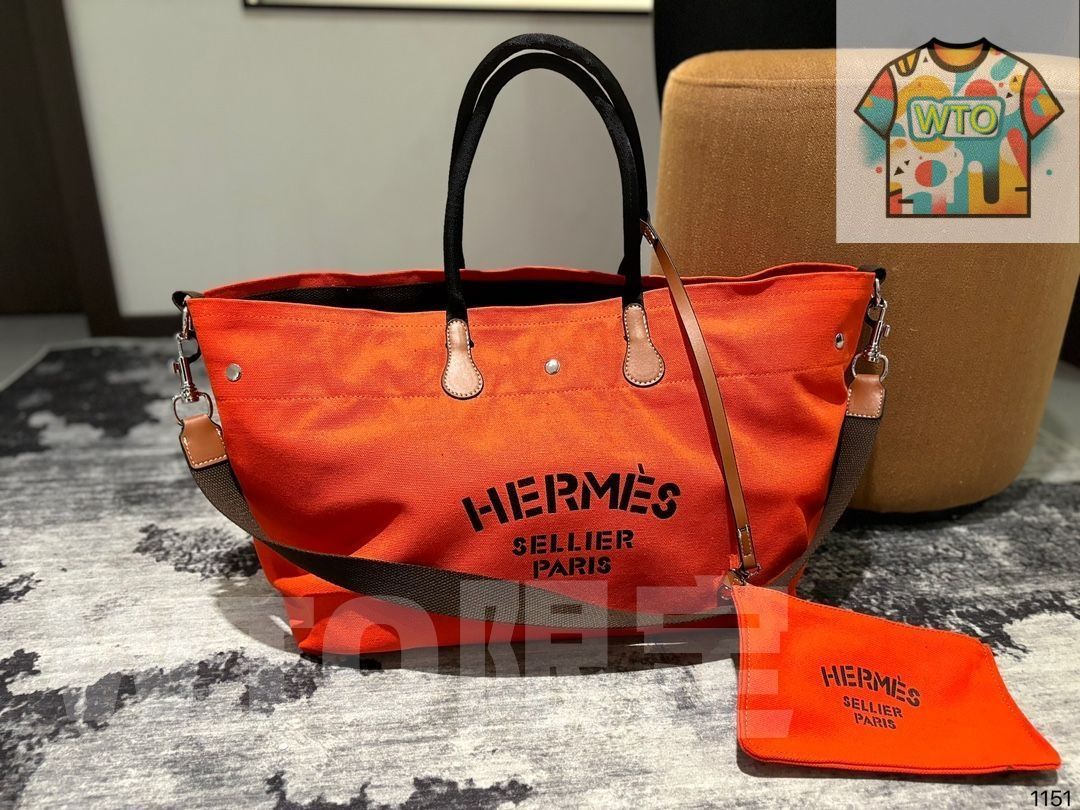 エルメスビーチの新しいハンドバッグ斜め掛け百合 Hermesビーチバッグ すっきりとしたシンプル つまり財布 鍵バッグ 小銭入れ ハンドバッグ バッグ -WTO輸入-DXF77