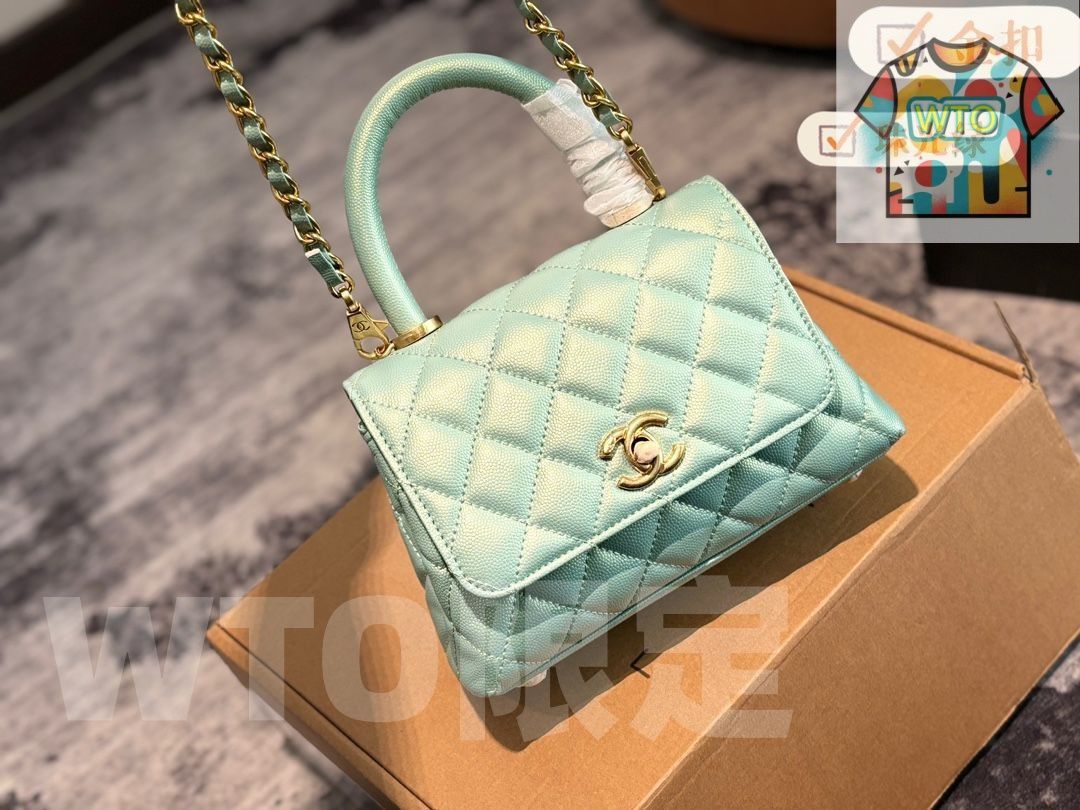 CHANELシャネル1 Coco Handle Selsbergシリーズハンドバッグ斜め掛けショルダーバッグ Hermesビーチバッグ すっきりシンプル つまりハンドバッグバッグバッグ